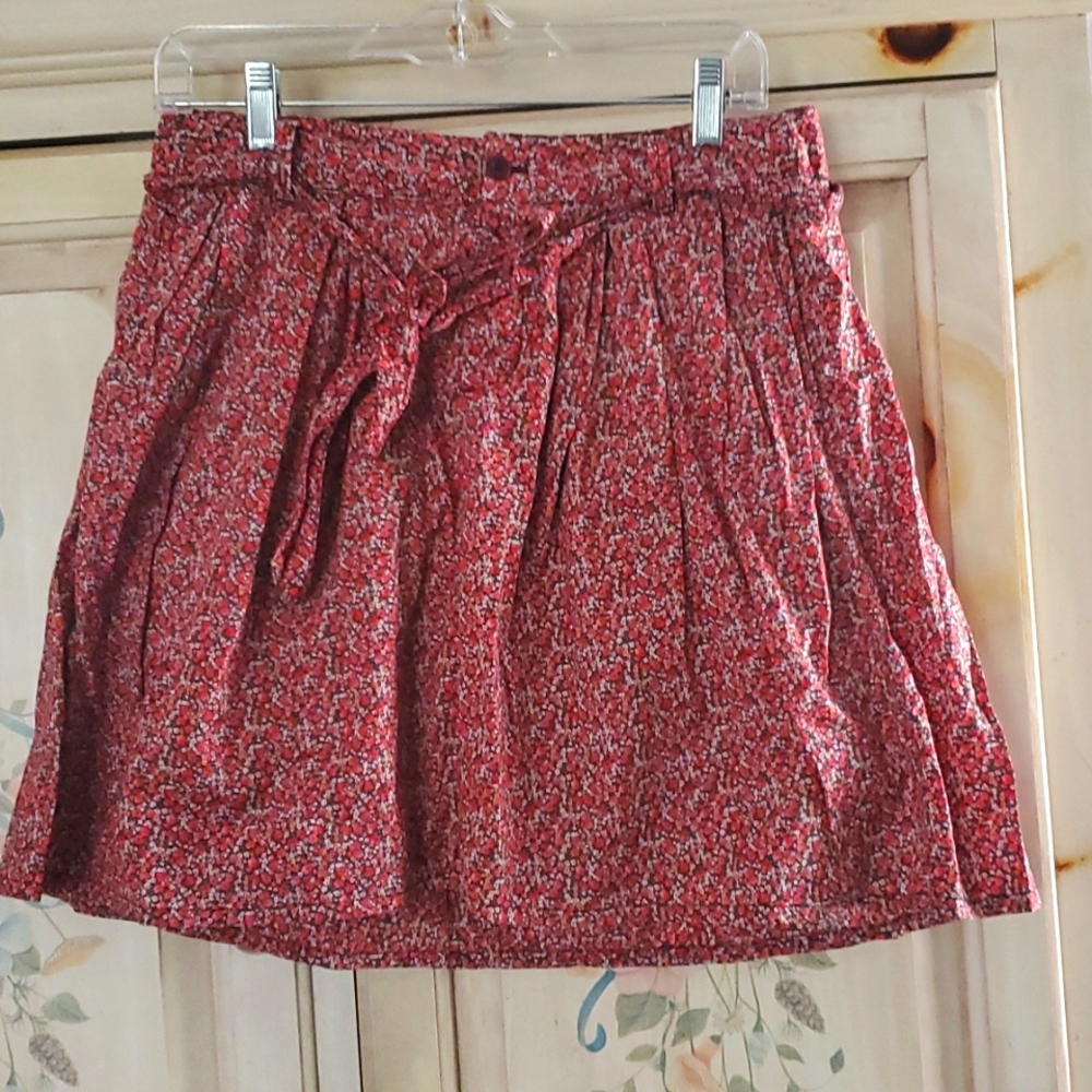 Skirt Pleated Lined 2 Gap